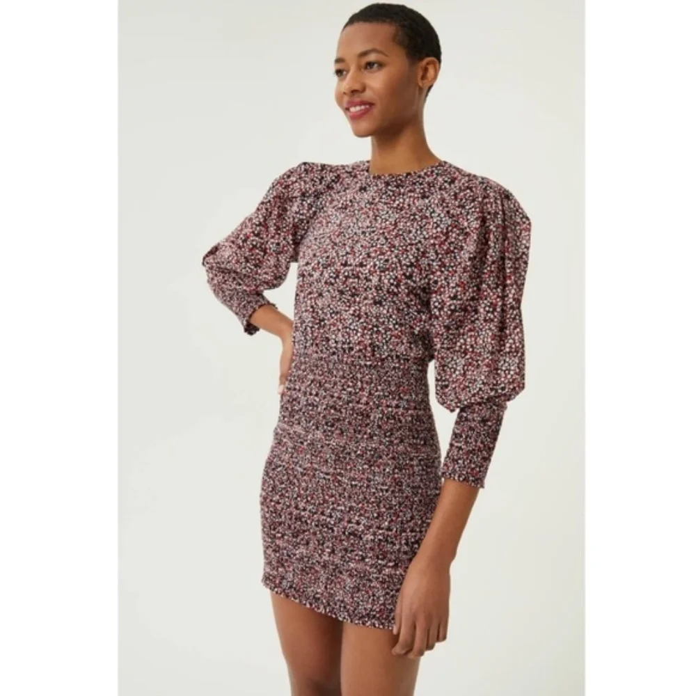 NEW Rebecca Minkoff Tabby Dress in Red Multi size XS - Picture 6 of 16